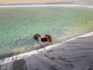 غرق شدن جوان ۱۸ ساله در استخر ذخیره آب در قمصر کاشان 
