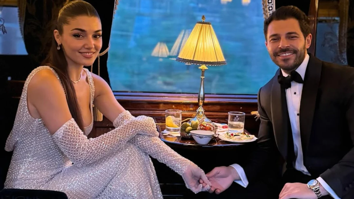 Hande Erçel ve Hakan Sabancı’dan 6,5 Milyon TL’lik Aşk Treni
