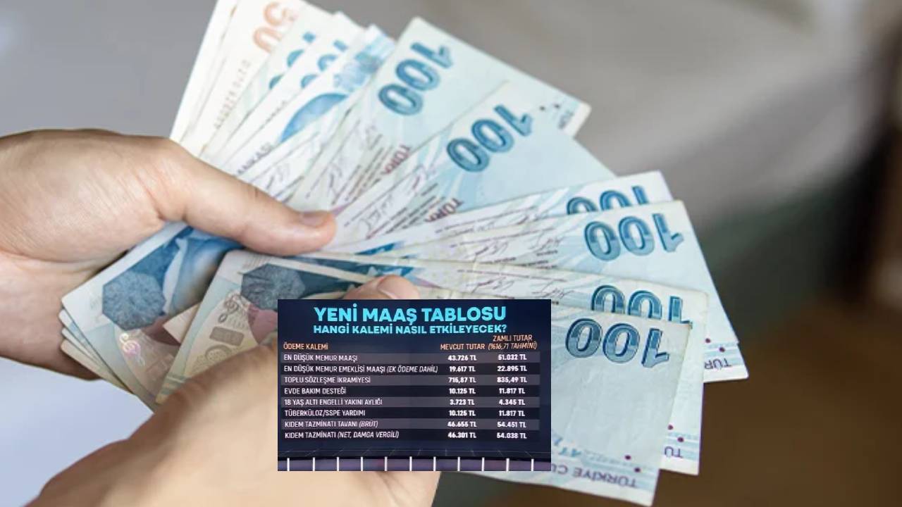 65 yaş aylığı, Dul Maaşı, Engelli Aylığı ve Evde Bakım Parası zamları belli oldu