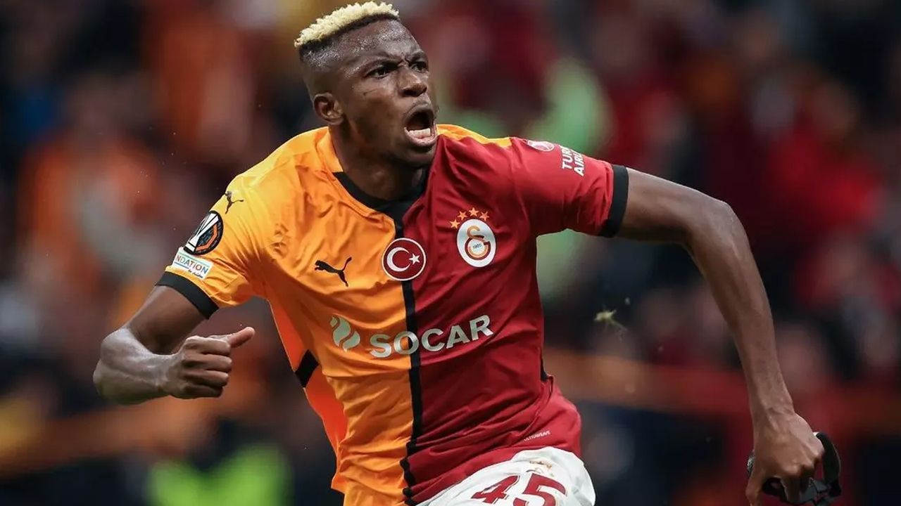 Osimhen Suudi Arabistan’a uçtu: Galatasaray’a veda etti!